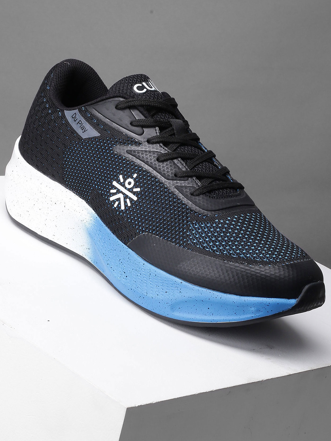 CULT Men's Black & Blue DuPlay Casual Shoes