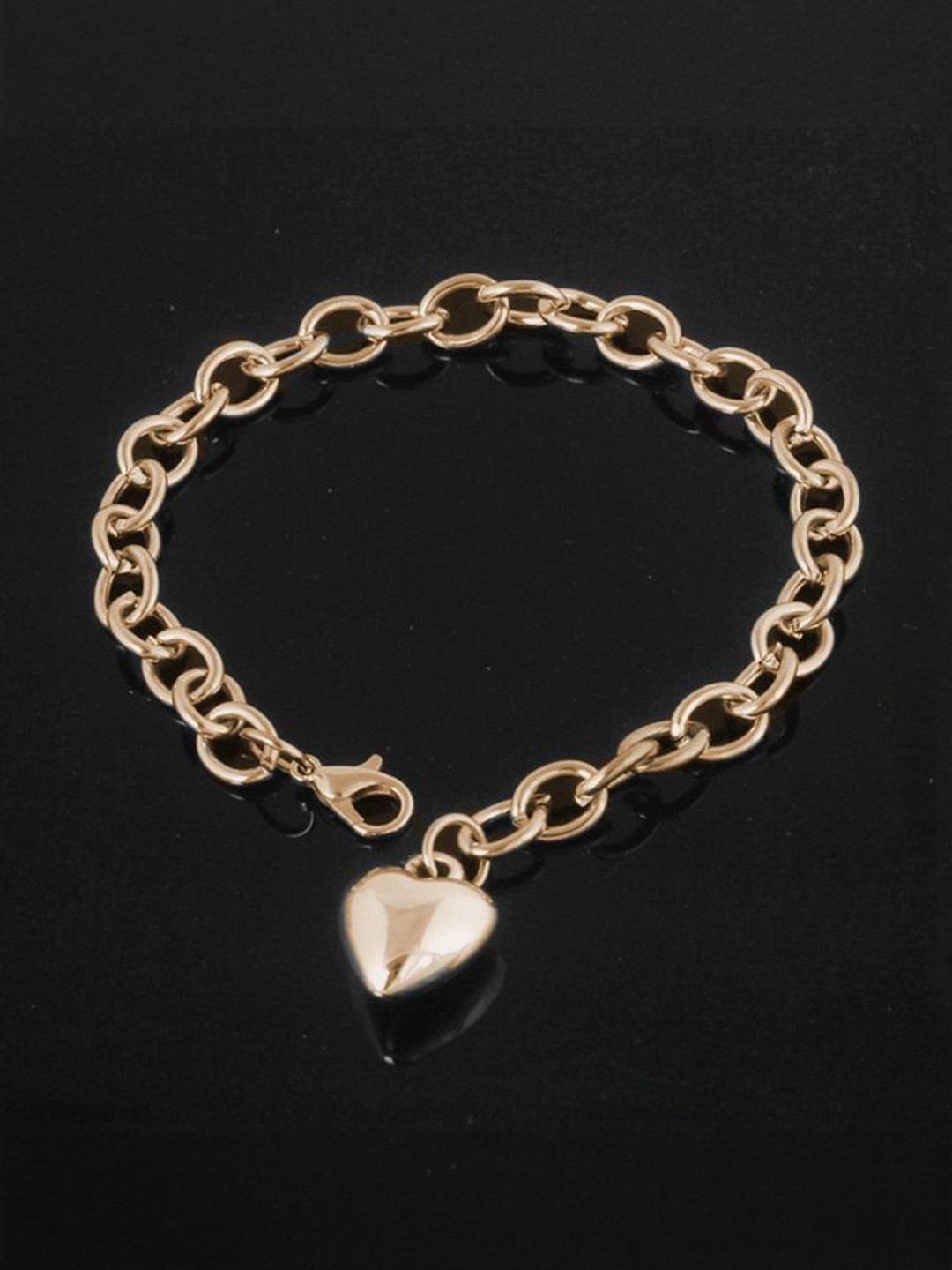 Stoln Link Heart Bracelet
