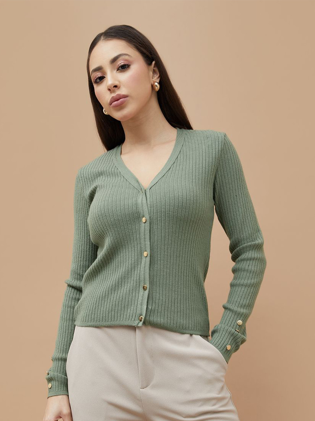 CODE by Lifestyle Women Solid Cardigan