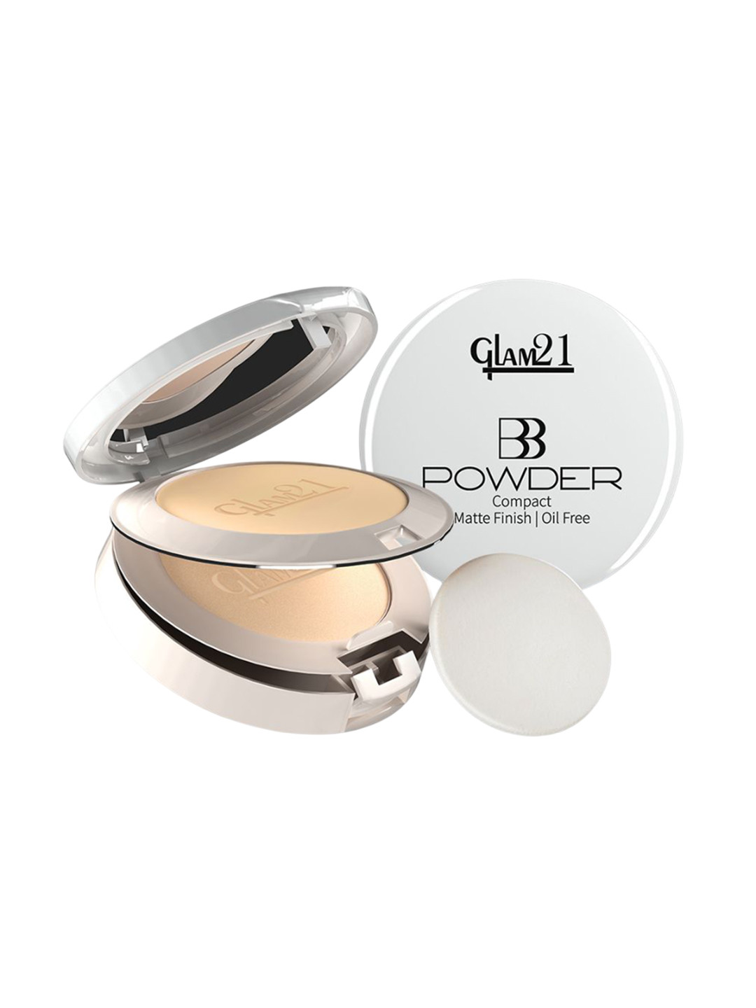 GLAM21 BB 2-In-1 Compact Powder- Cashew