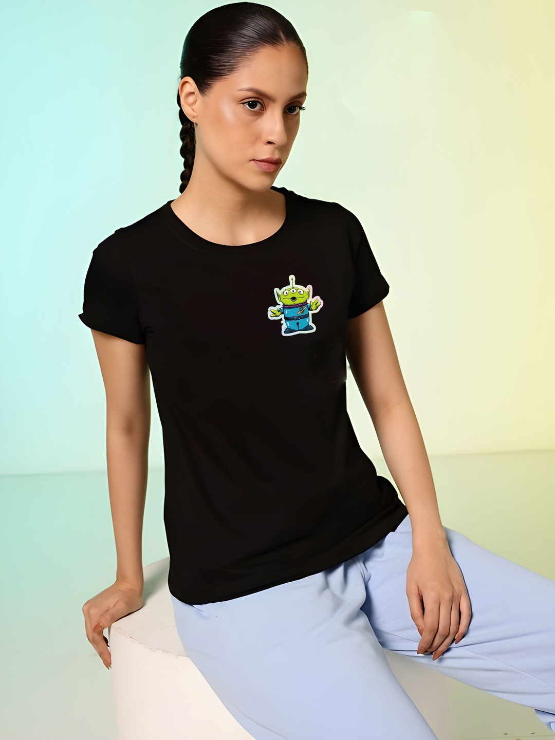 Moda Rapido Women Toy Story Printed T-shirt