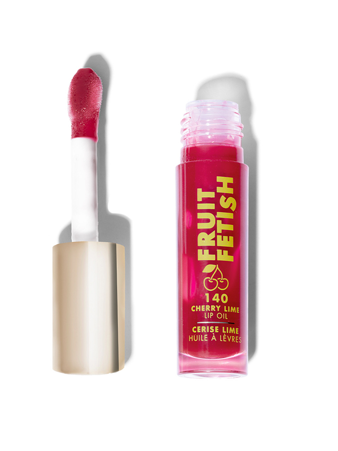 MILANI Vegan Fruit Fetish Lip Oil with Fruit Extracts & Vitamin E 4 ml - Cherry Lime 140