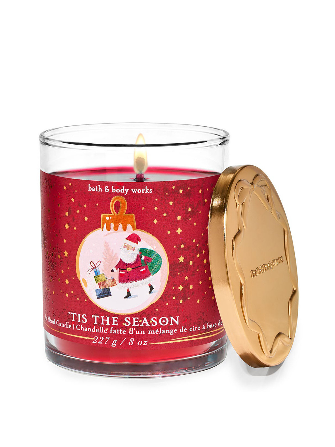 Bath & Body Works Tis The Season Single Wick Candle