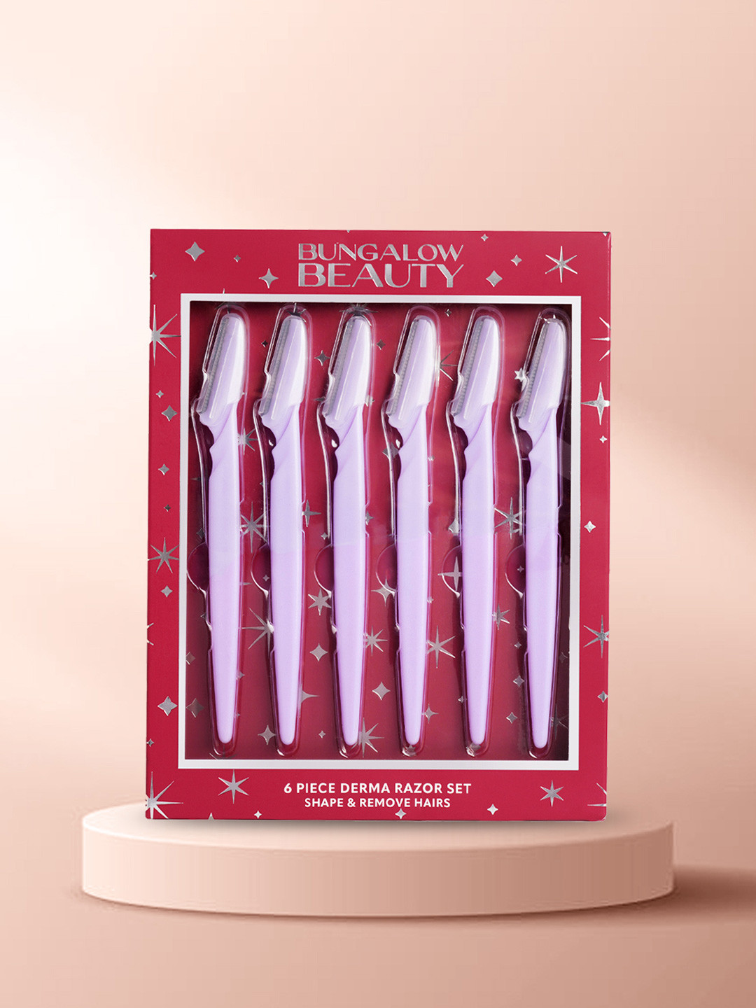 BUNGALOW BEAUTY Set Of 6 Women Derma Razor