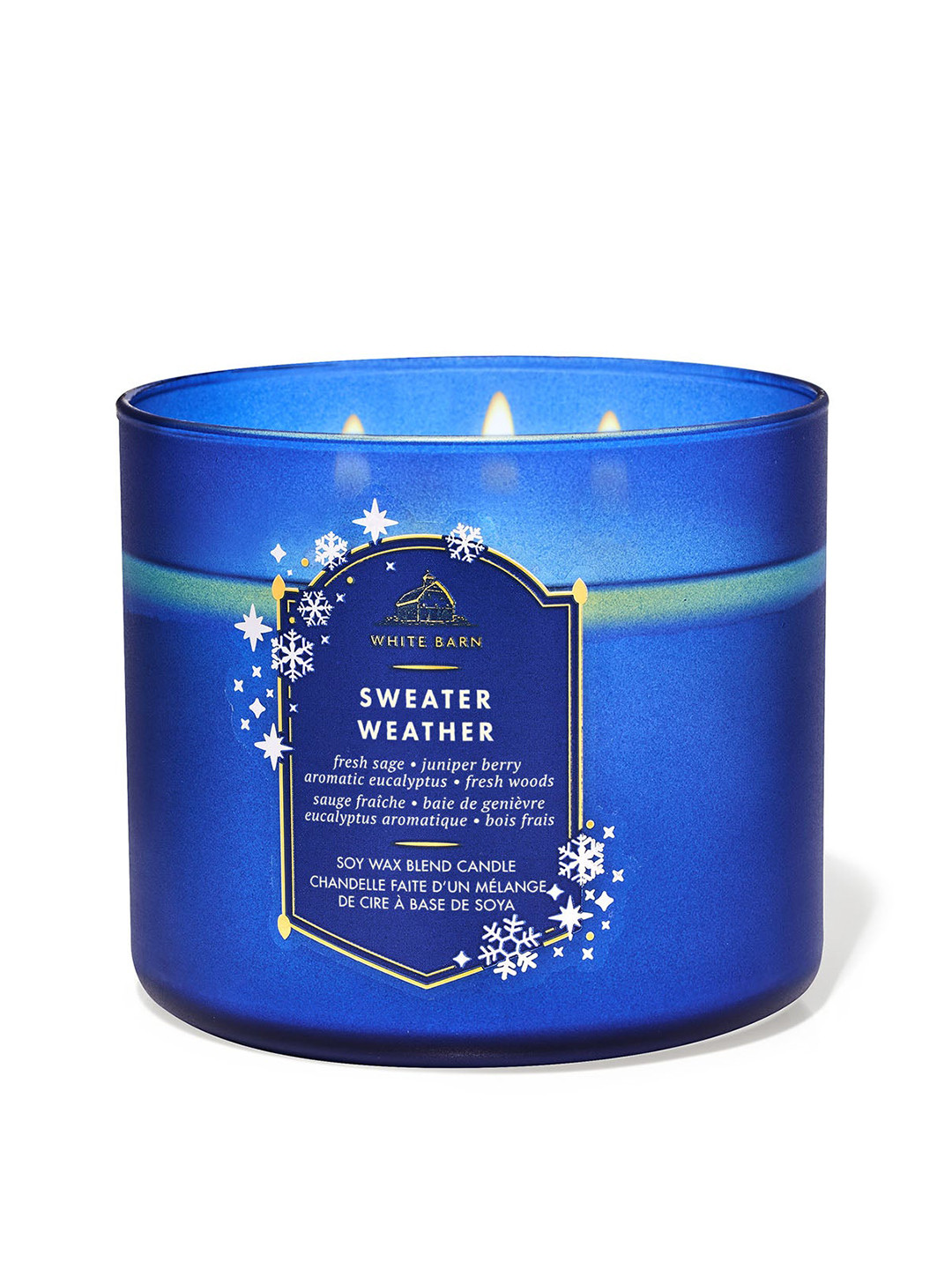 Bath & Body Works Sweater Weather 3-Wick Candle