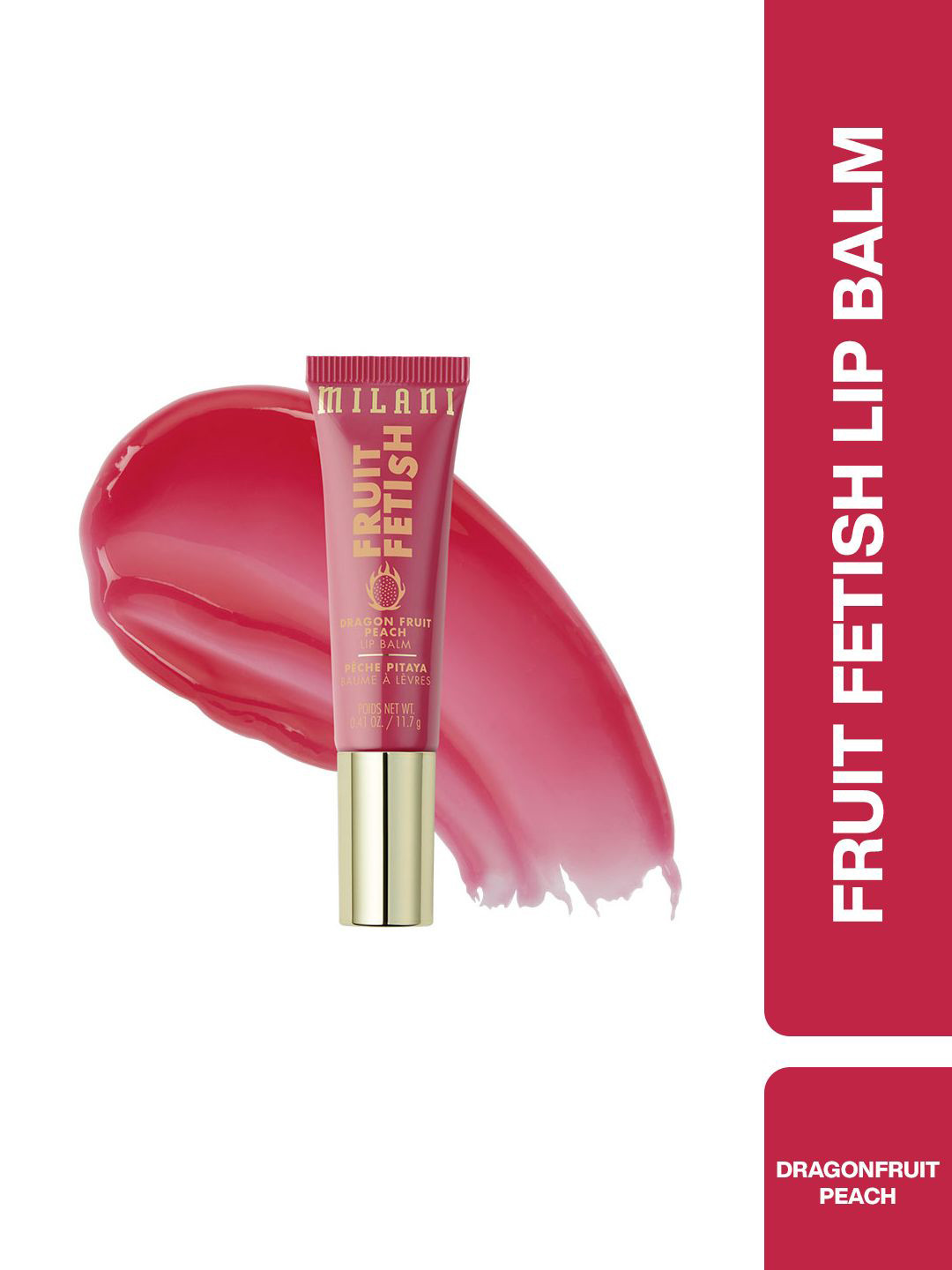MILANI Fruit Fetish Lip Balm - 11.7 g - Dragonfruit Peach
