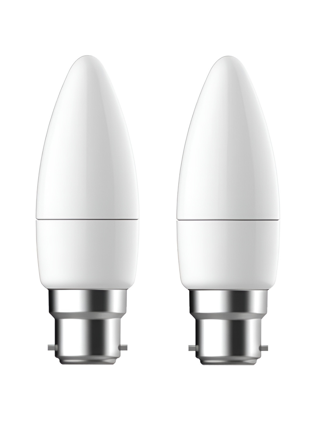 NIPSER Unisex 2 Pieces LED Candle Light Bulb - 5 W