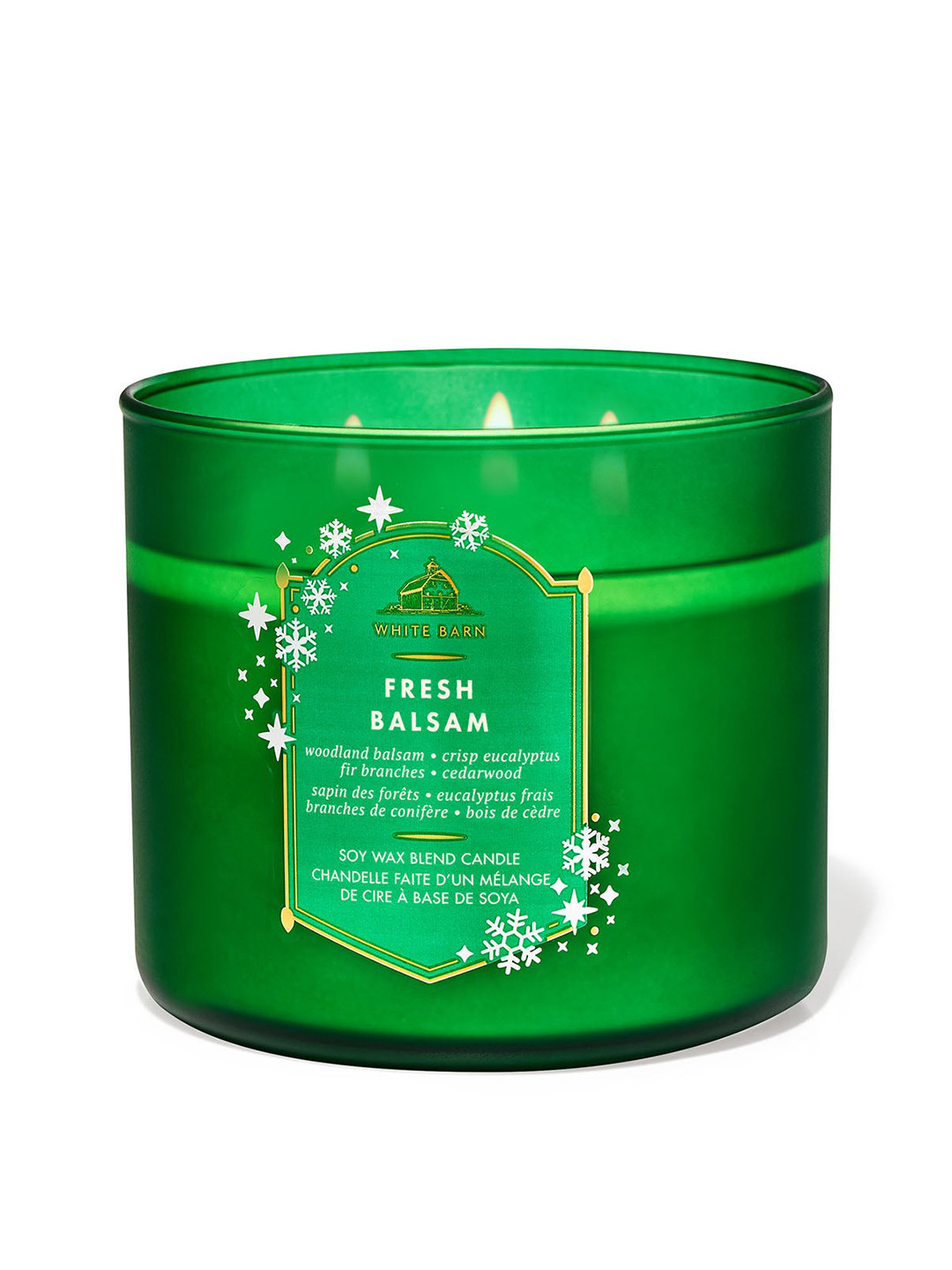 Bath & Body Works Fresh Balsam 3-Wick Candle