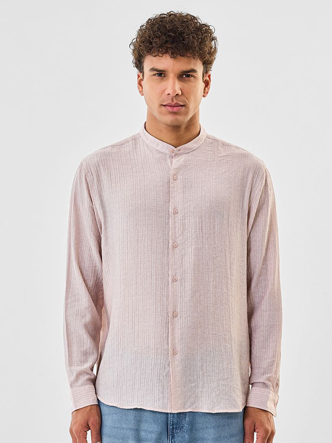 Snitch Men Textured Shirts