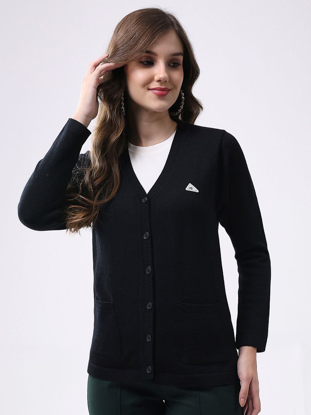 Monte Carlo Women Woollen Cardigan Sweaters