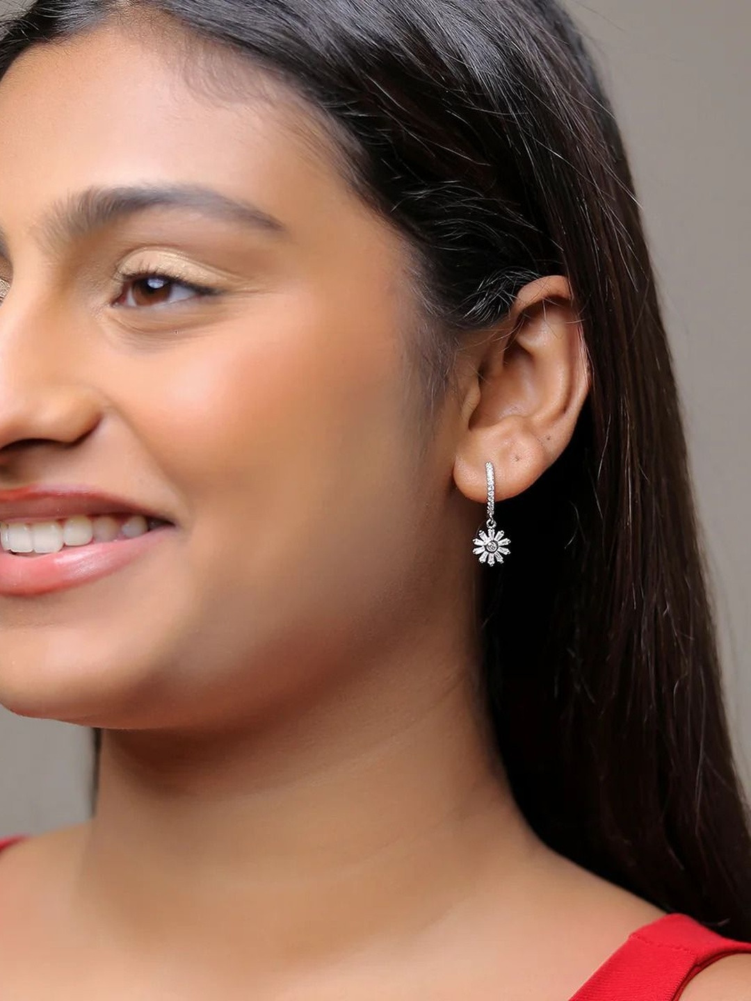 Sunburst Silver Bali Earrings