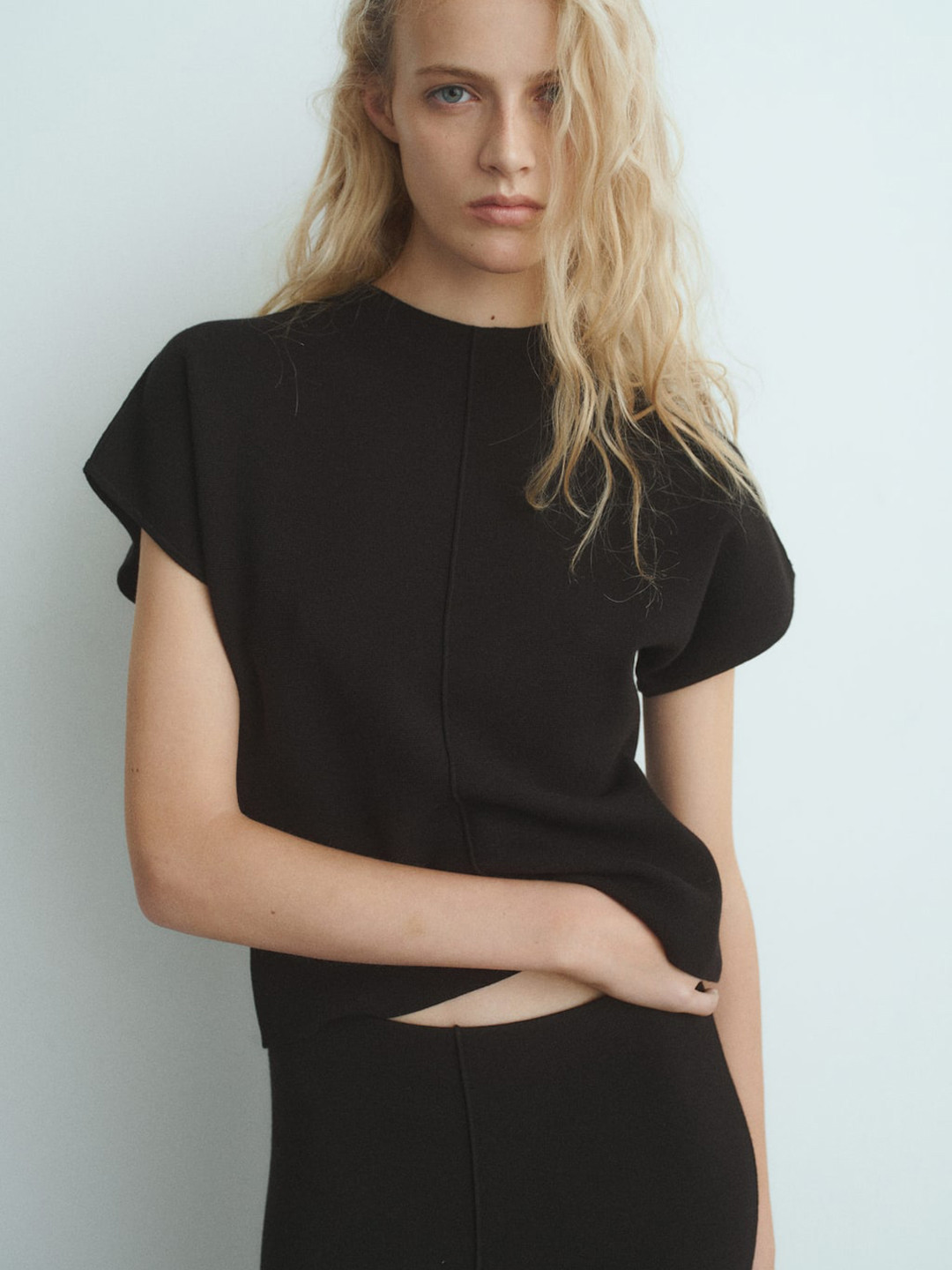 MANGO Short Extended Sleeves Pullover