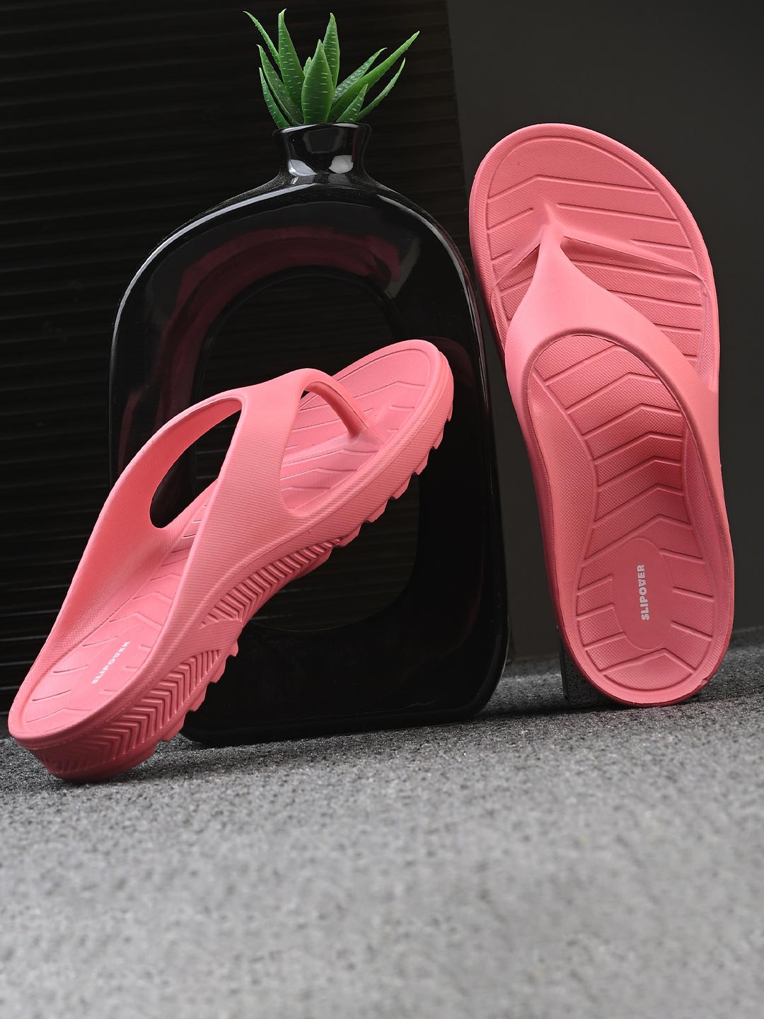 Slipover Women Thong Flip-Flops