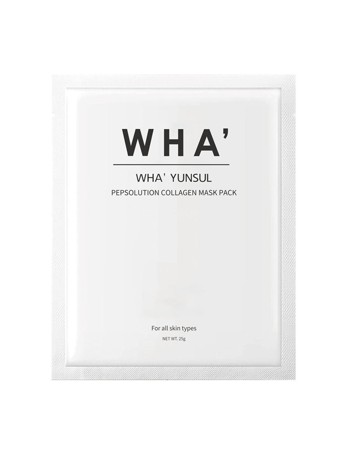 WHA'YUNSUL Pepsolution Collagen Mask Pack - 25g