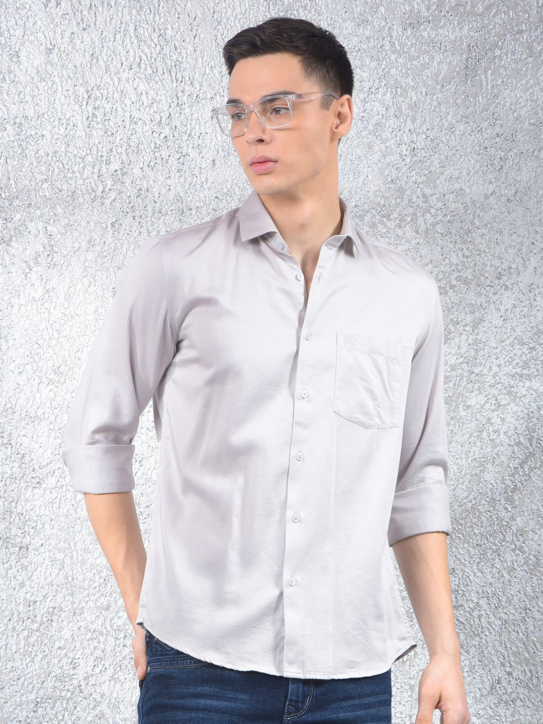 Crimsoune Club Men Solid Shirts