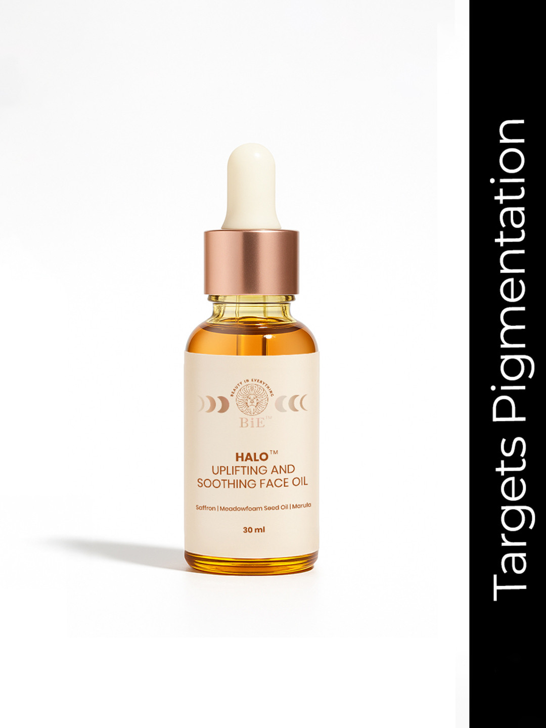 BiE- BEAUTY IN EVERYTHING Halo Uplifting & Soothing Face Oil with Saffron & Marula - 30 ml