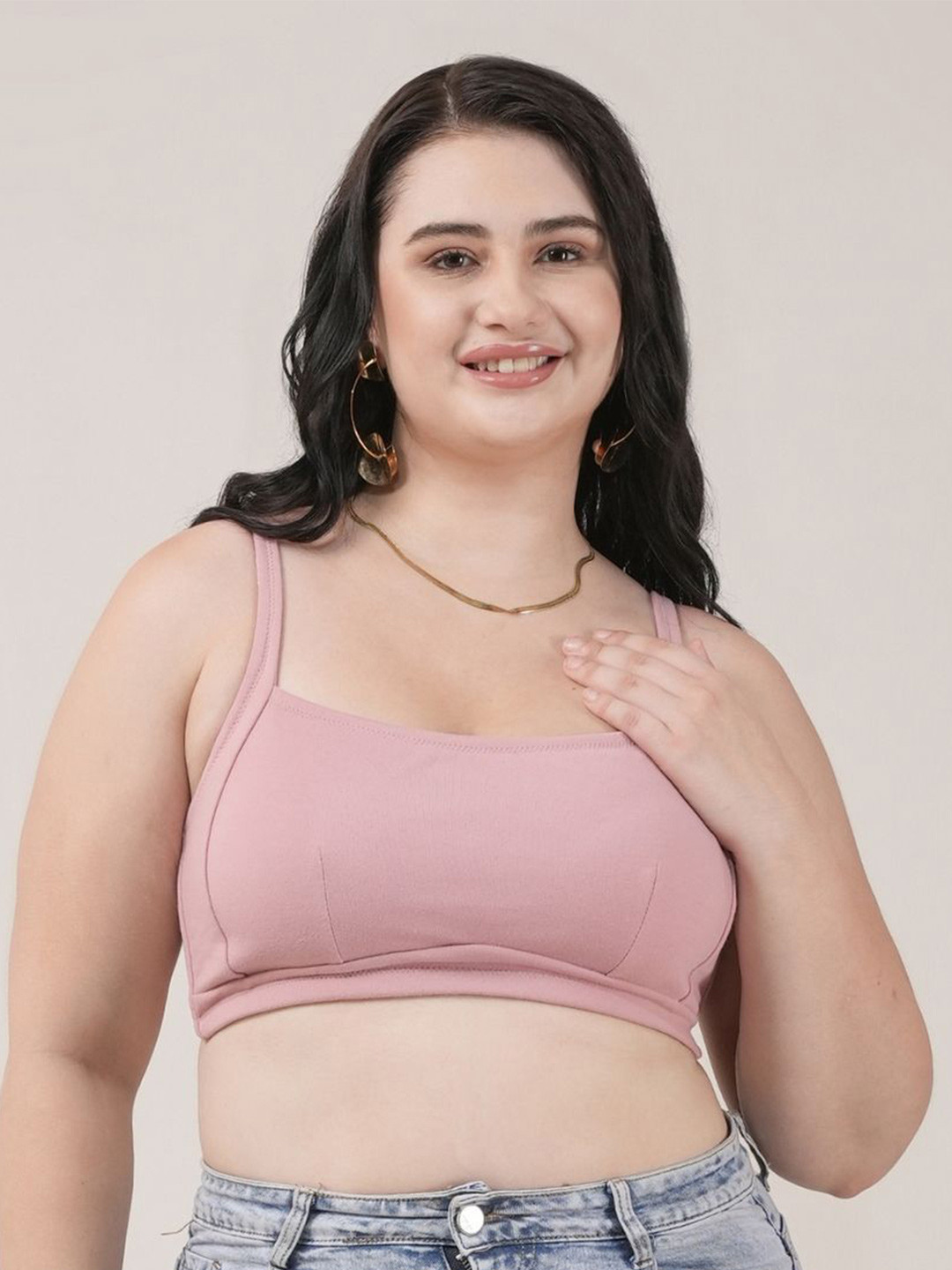 Sztori Women Bra plus size Full Coverage Underwired Lightly Padded