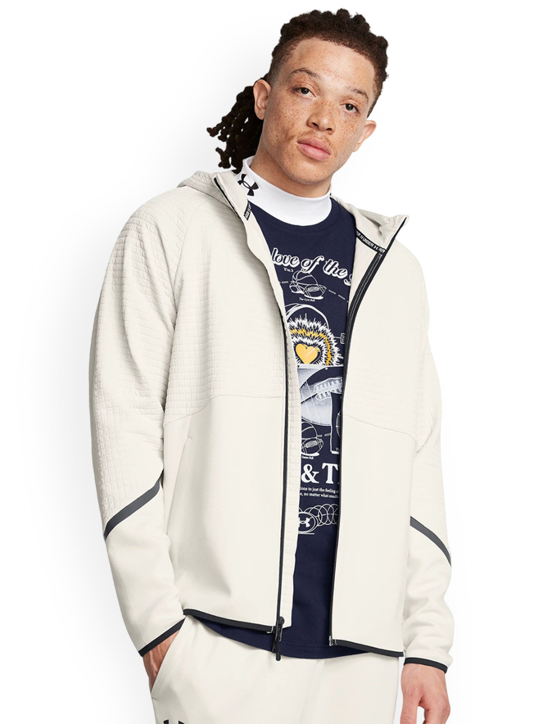 UNDER ARMOUR Unstoppable Fleece Grid Jacket