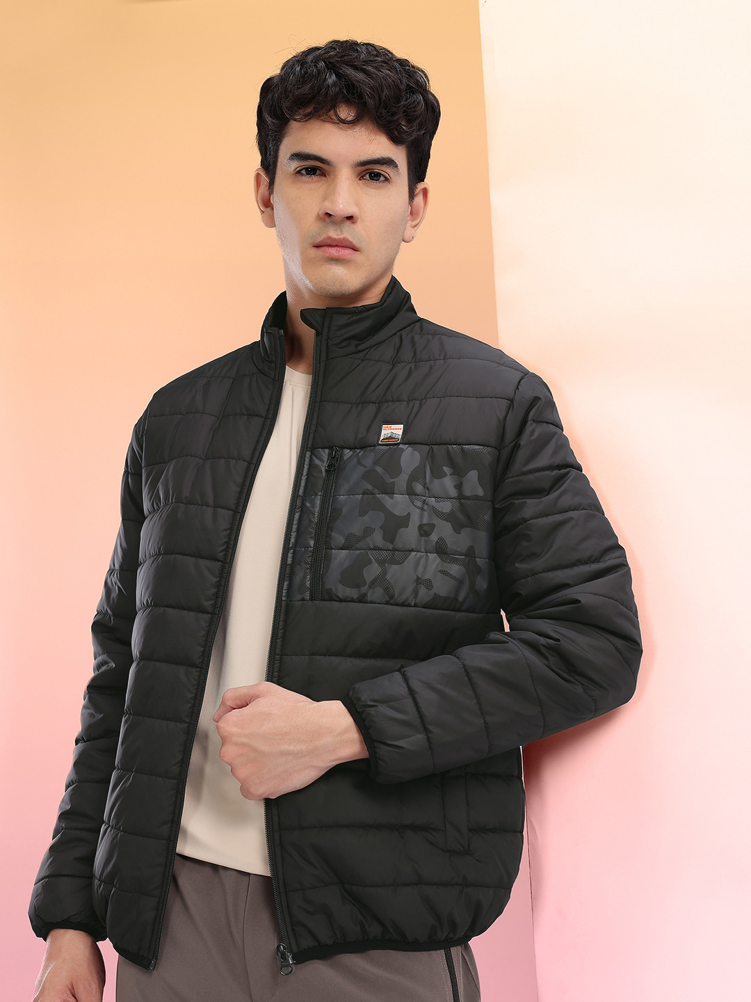 HRX by Hrithik Roshan Rapid-Dry Padded Outdoor Jacket