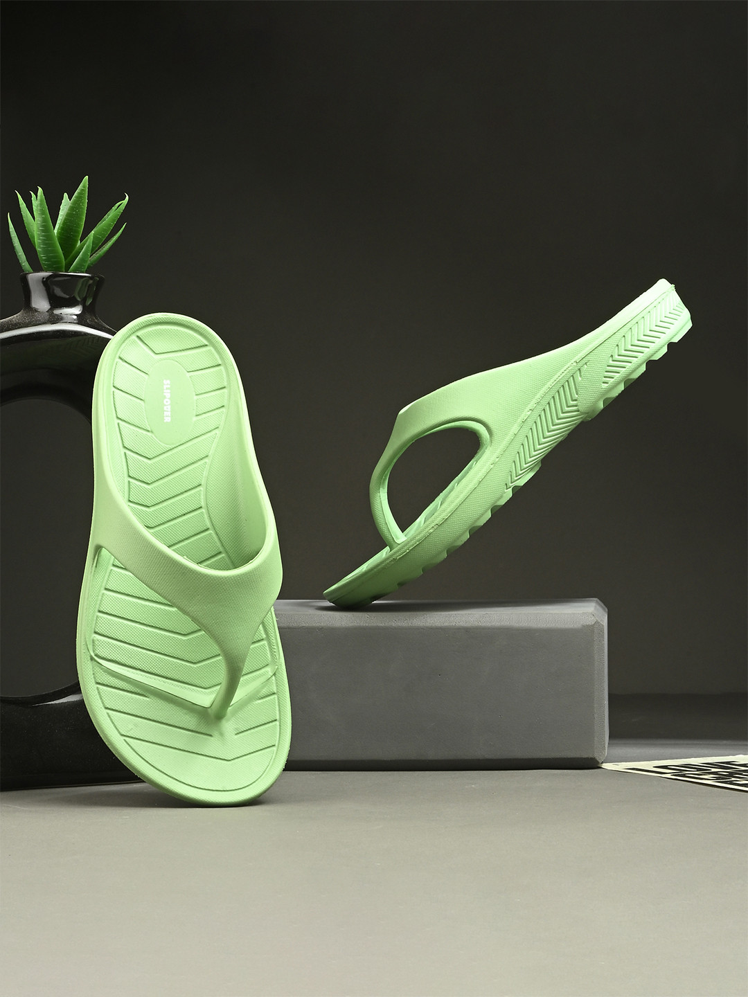 Slipover Women Thong Flip-Flops