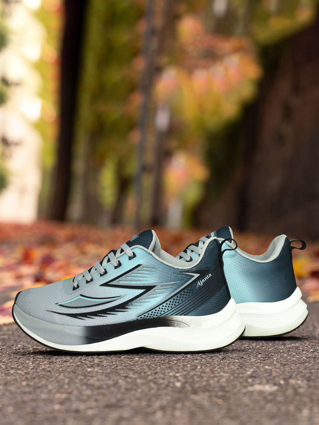 Ajanta AeroFlow Men Mesh Lace-Ups Walking Shoes