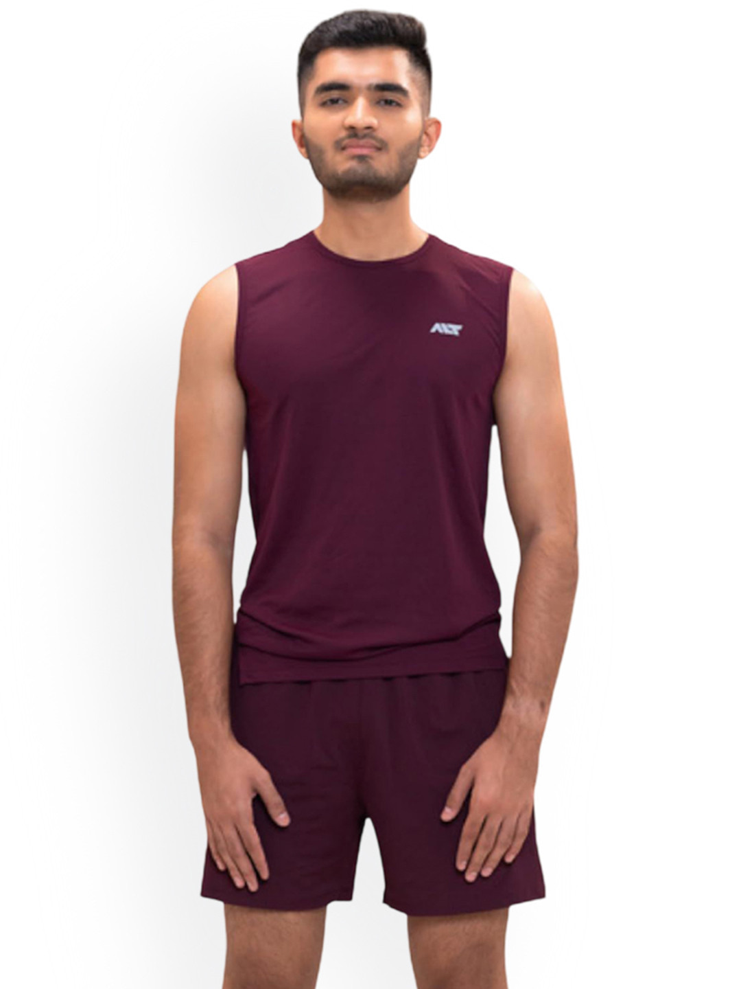 ALT THEALTCULTURE Men Mid-Rise Yoga Sports Shorts