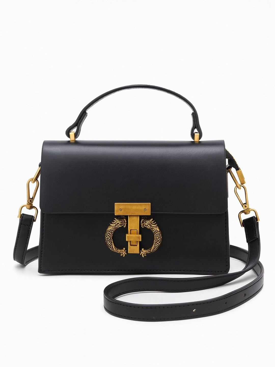 ALL ABOUT HER Women Solid Crossbody Satchel Bag
