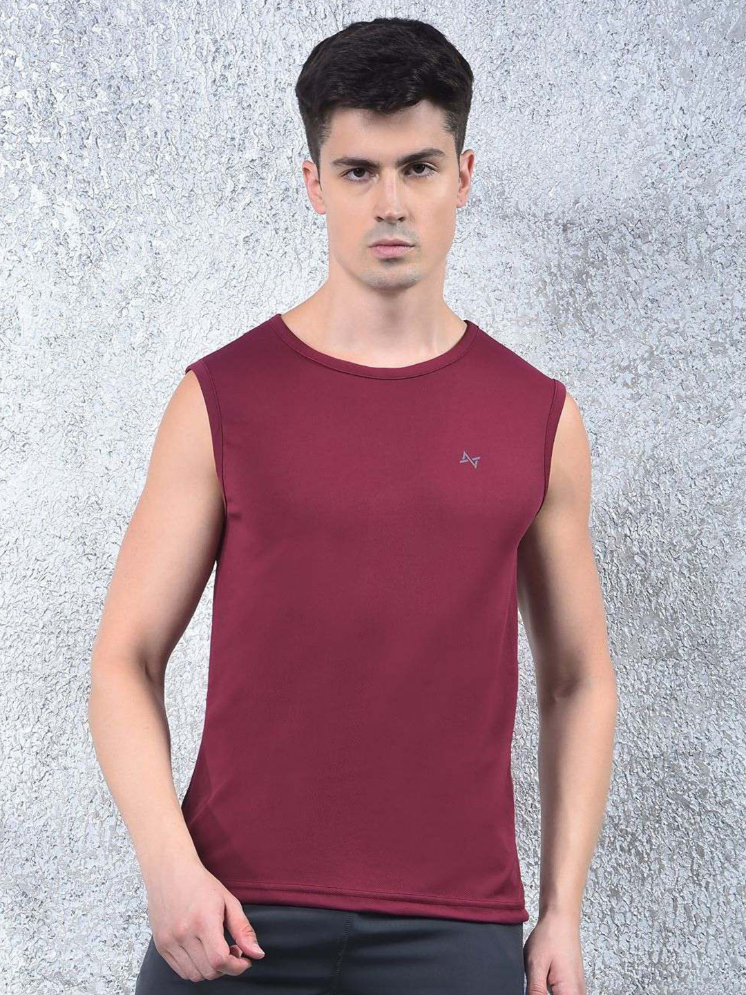 Force NXT Sleeveless Round Neck Anti Odour Sports T-shirt