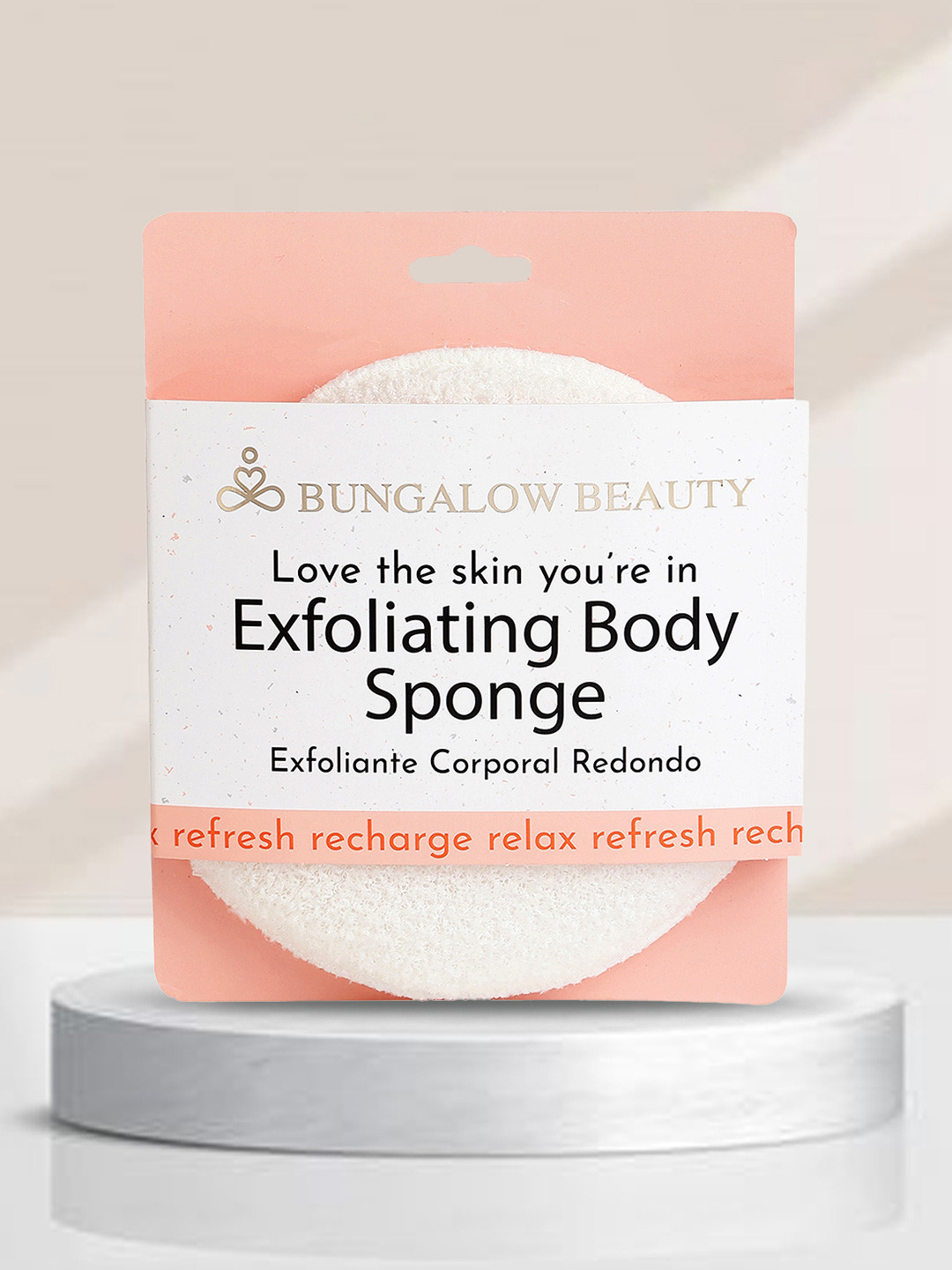 BUNGALOW BEAUTY Exfoliating Durable & Thick Body Sponge