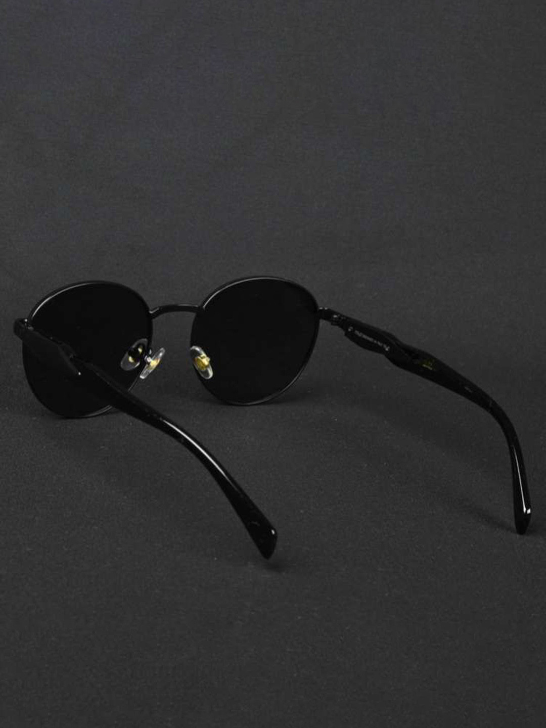 Being Better Unisex Round with  with UV Protected Lens Sunglasses PRD OVL WHOLE BLACK