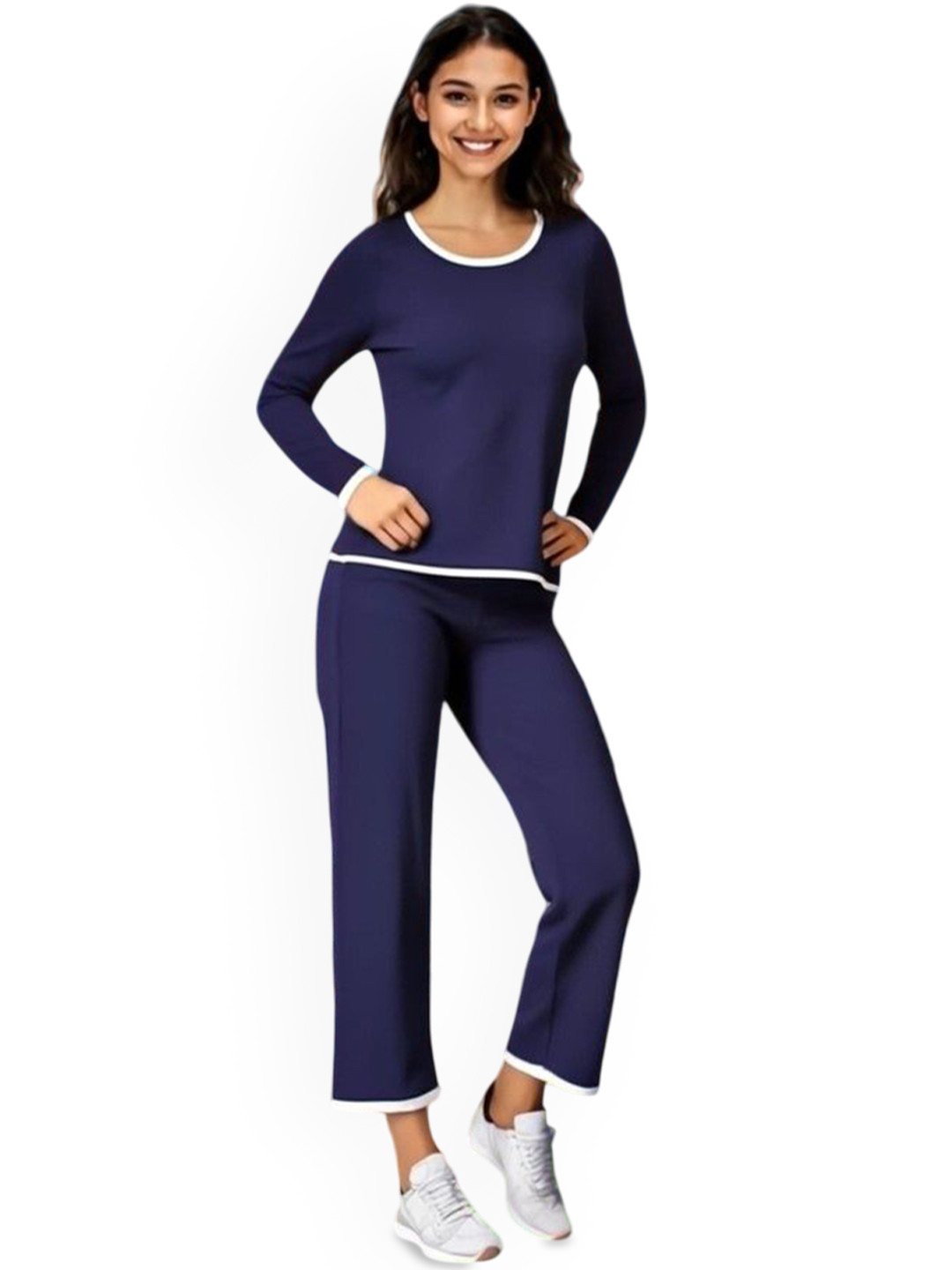 VEOSTORY Women Top With Pyjamas Night Suit