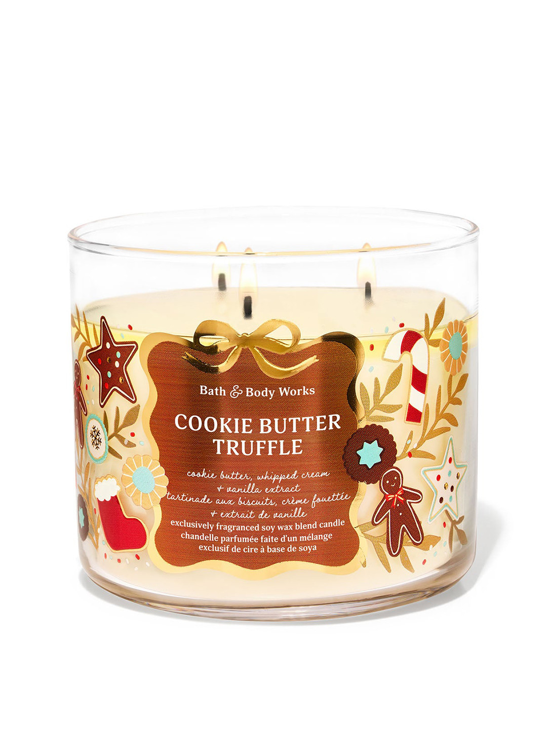 Bath & Body Works Cookie Butter Truffle 3-Wick Candle