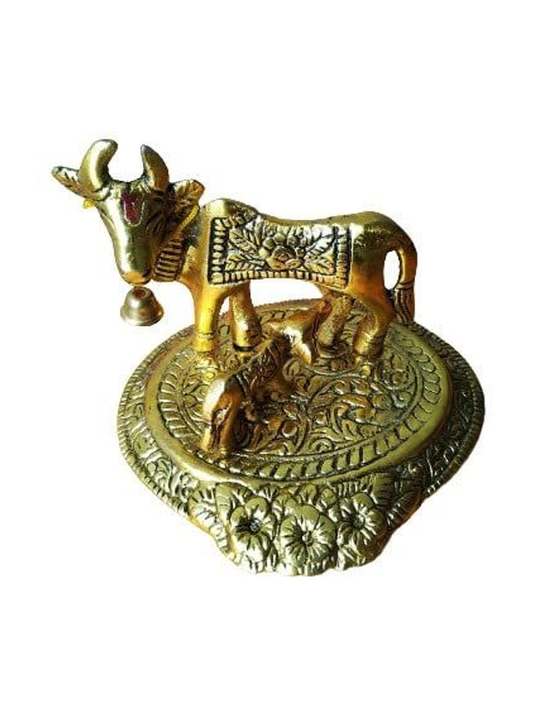 APNA KANHA Gold-Toned Birds and Animals Figurine Showpieces