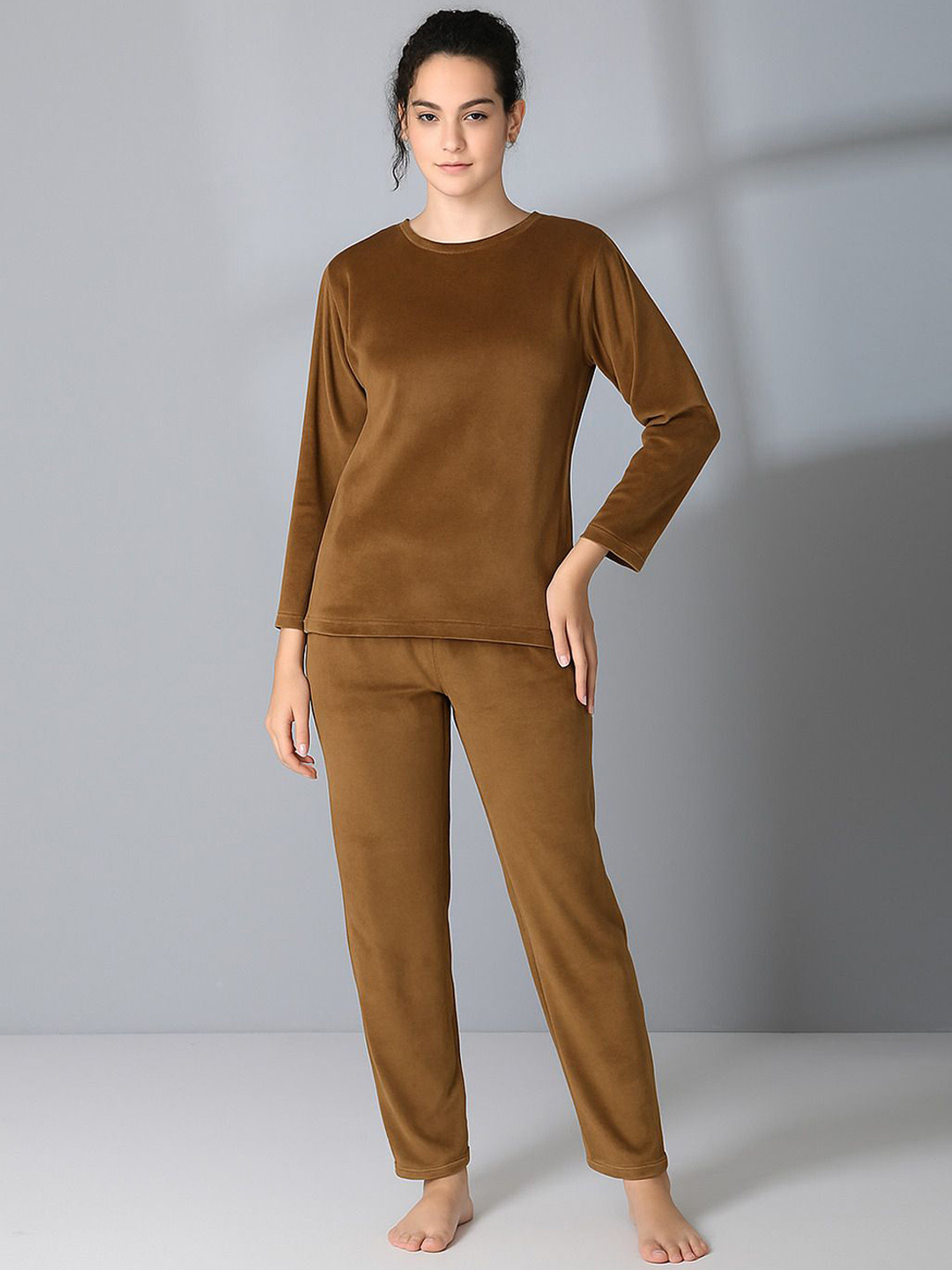 Duchess Women Round Neck T Shirt Slip On Pyjama Night suit