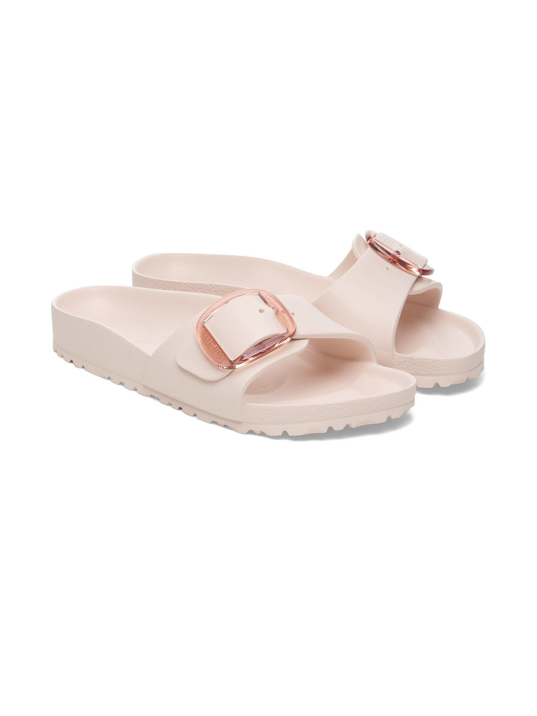 Birkenstock Women Madrid Big Buckle EVA Light Rose Comfort Sliders