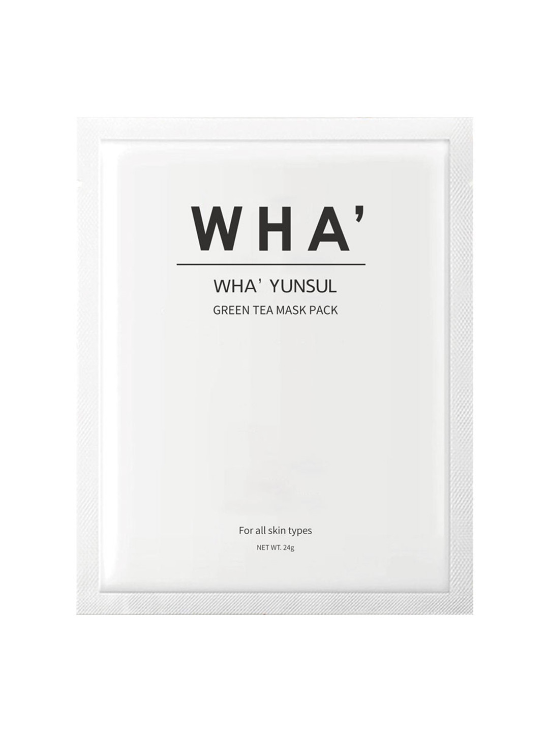 WHA'YUNSUL Green Tea Mask Pack - 25g