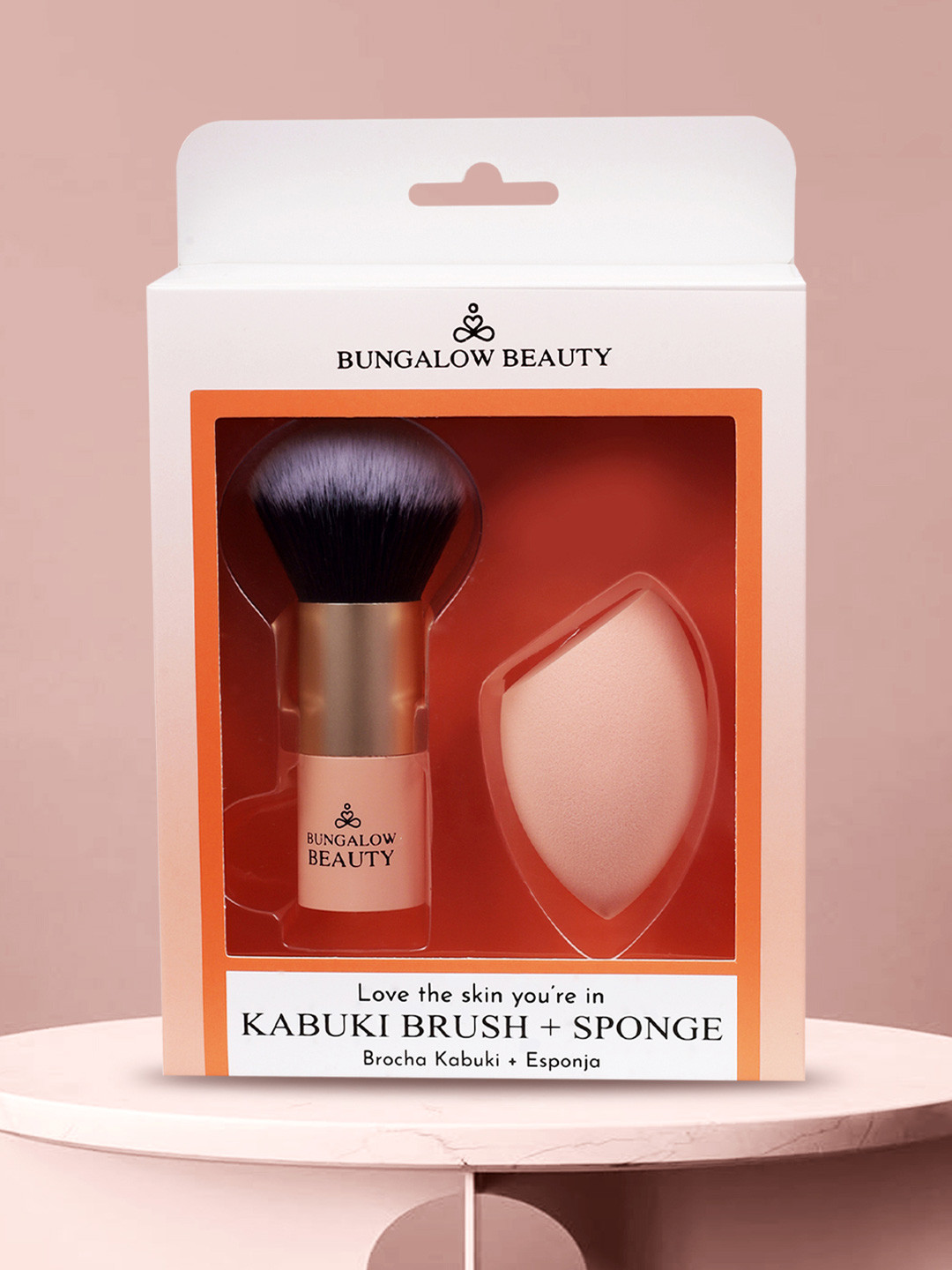BUNGALOW BEAUTY Set Of 2 Kabuki Brush & Blender Set