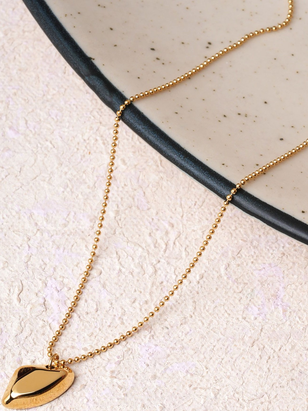 PALMONAS Waterproof & Anti-Tarnish Pendant With Chain