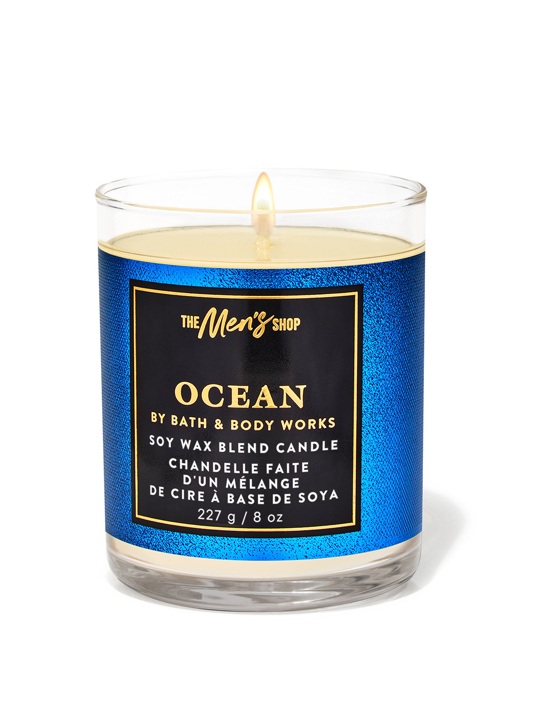 Bath & Body Works Ocean Signature Soy Wax Blend Single Wick Candle - 227 g
