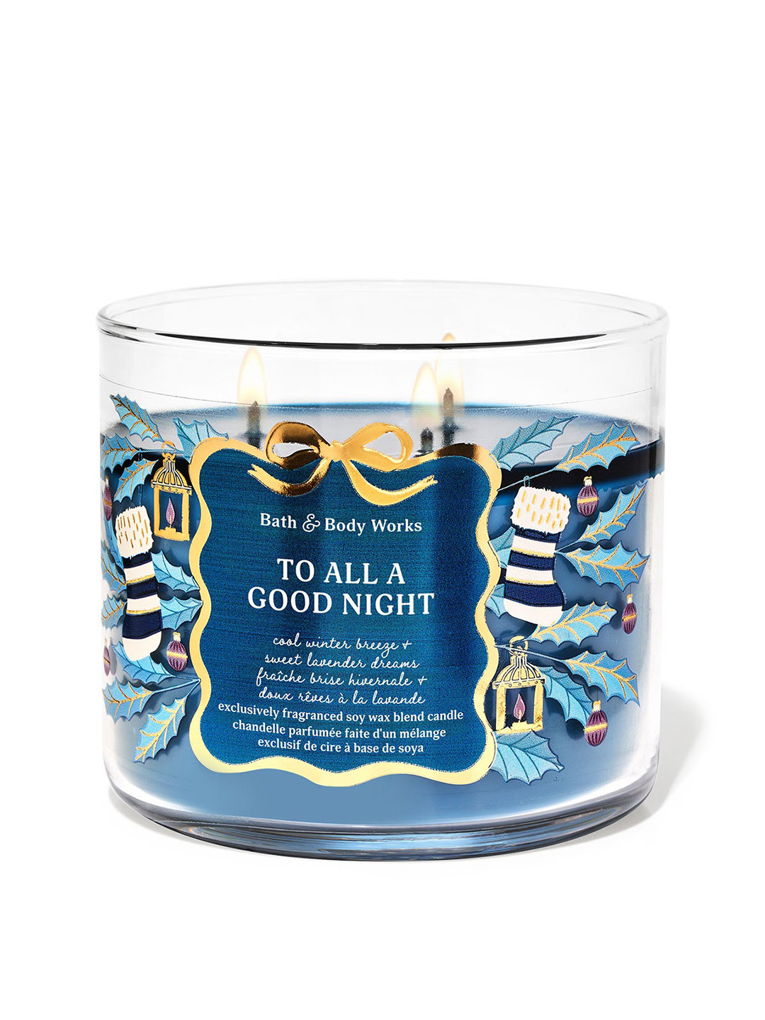 Bath & Body Works To All A Good Night 3-Wick Candle