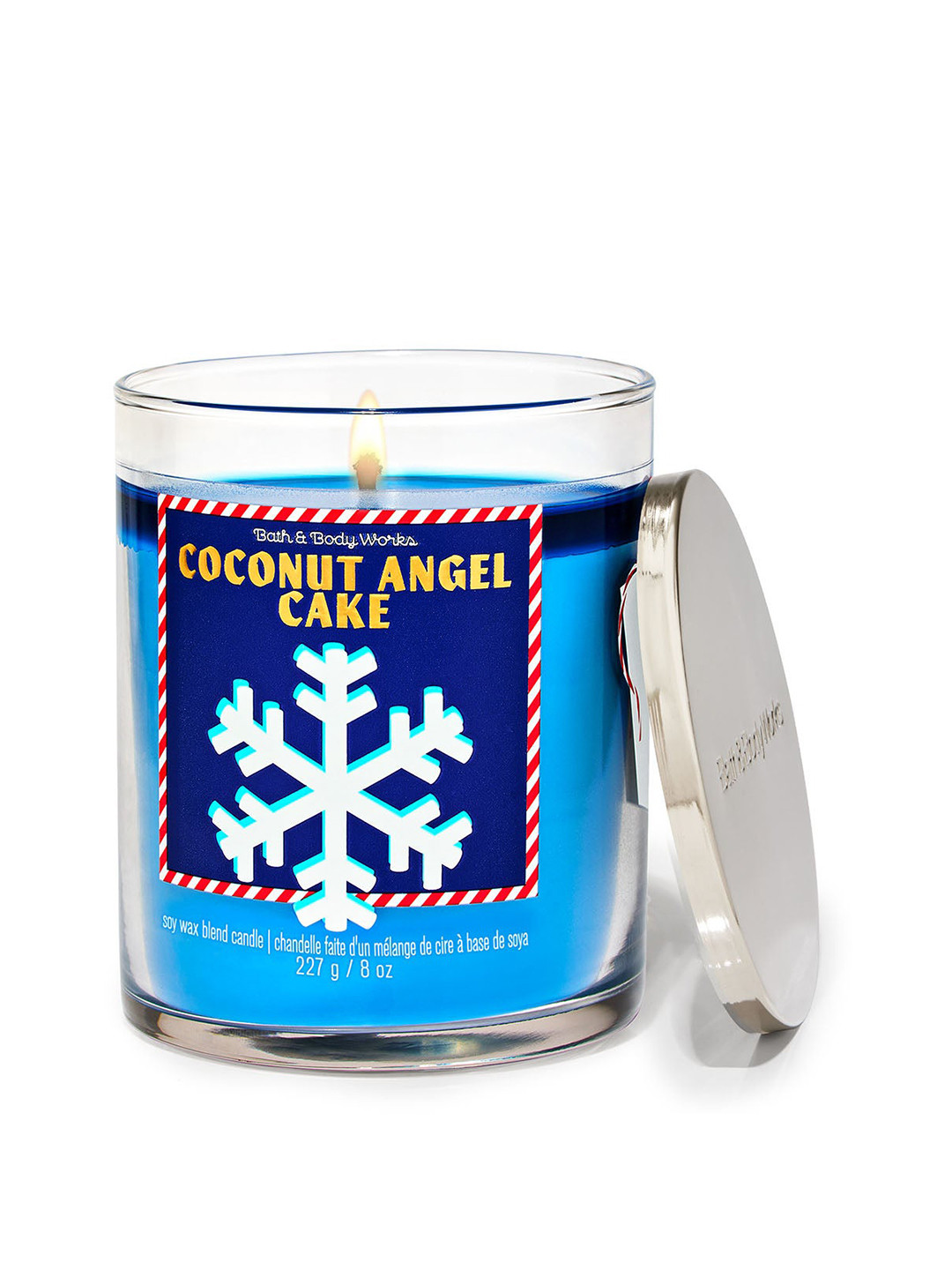 Bath & Body Works Coconut Angel Cake Single Wick Candle