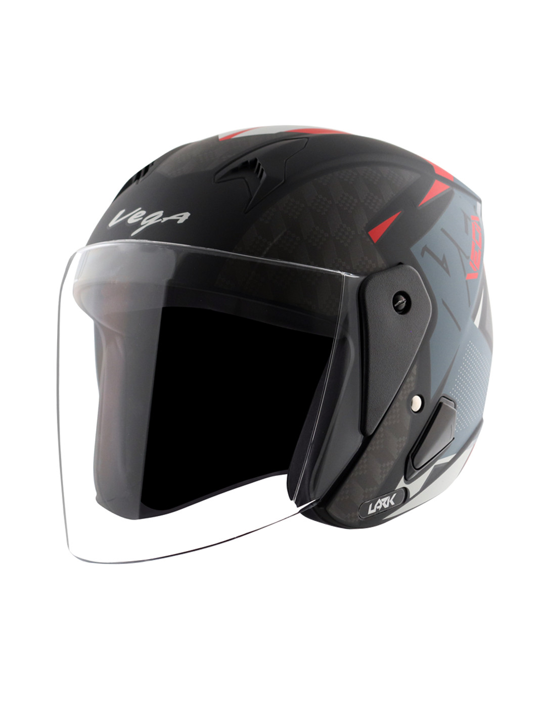 VEGA Unisex Lark Twist ISI Certified Lightweight Open Face Helmet - M