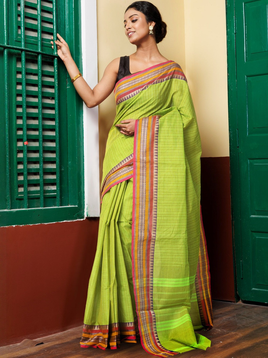 Unnati Silks Pure Pavani Kanchi Cotton Saree