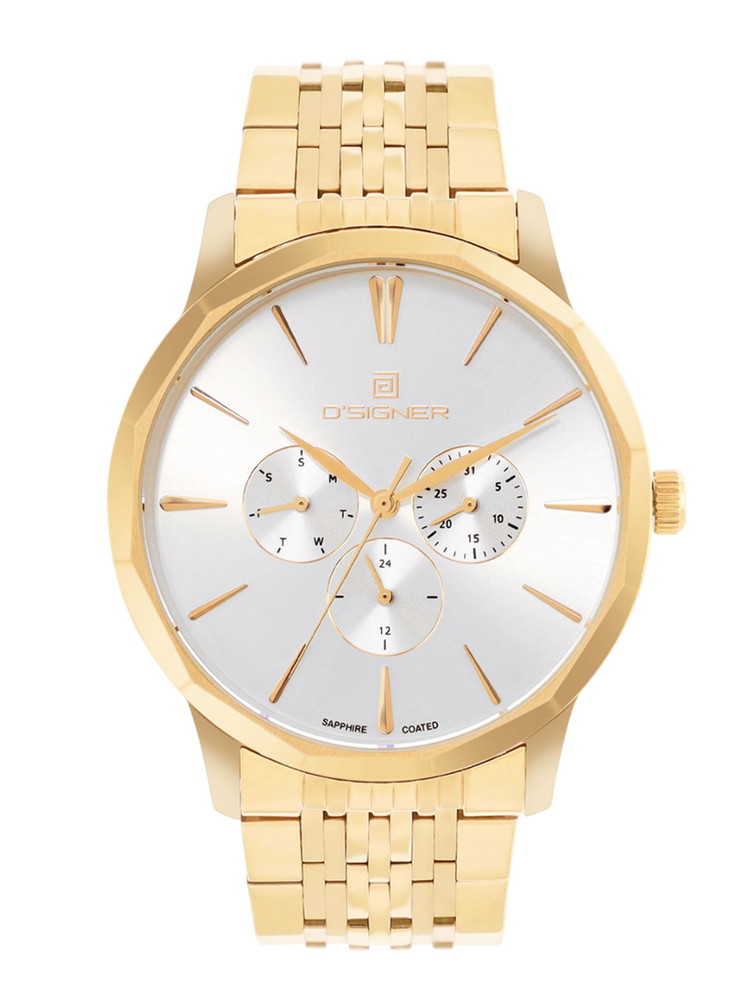 D'SIGNER Men Dial & Bracelet Style Straps Analogue Multi Function Watch 869GM.2G