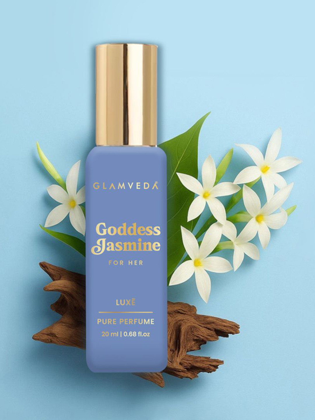 GLAMVEDA Women Goddess Jasmine Long Lasting Perfume - 20 ml