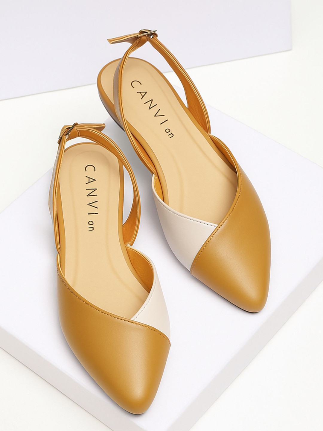 CANVI - TAKE CHANGE TO MAKE CHANGE Women Colourblocked Flats