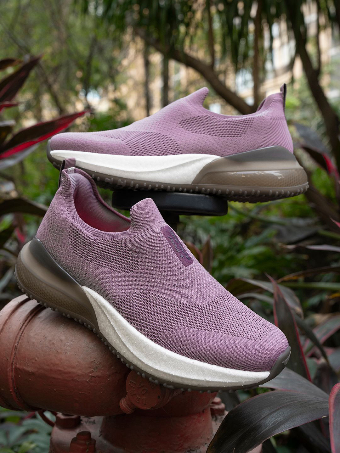 Red Tape Comfort Stride Women Slip-On Textile Walking Shoes