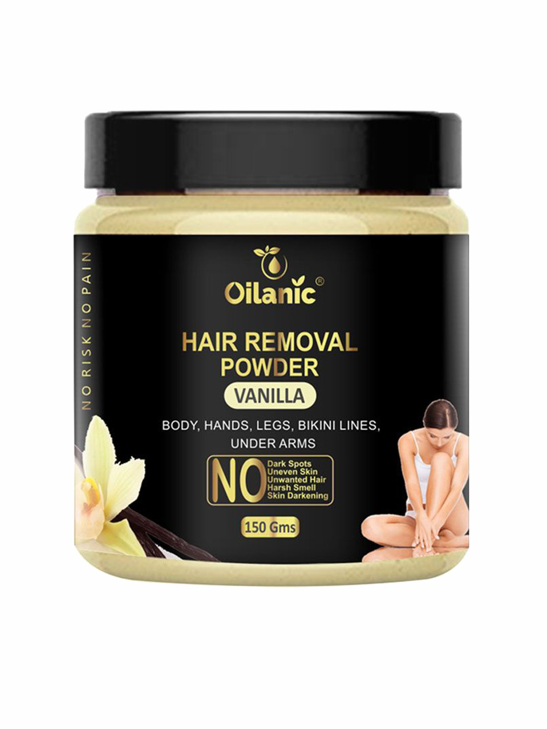 Oilanic Vanilla Hair Removal Wax Powder - 150 g