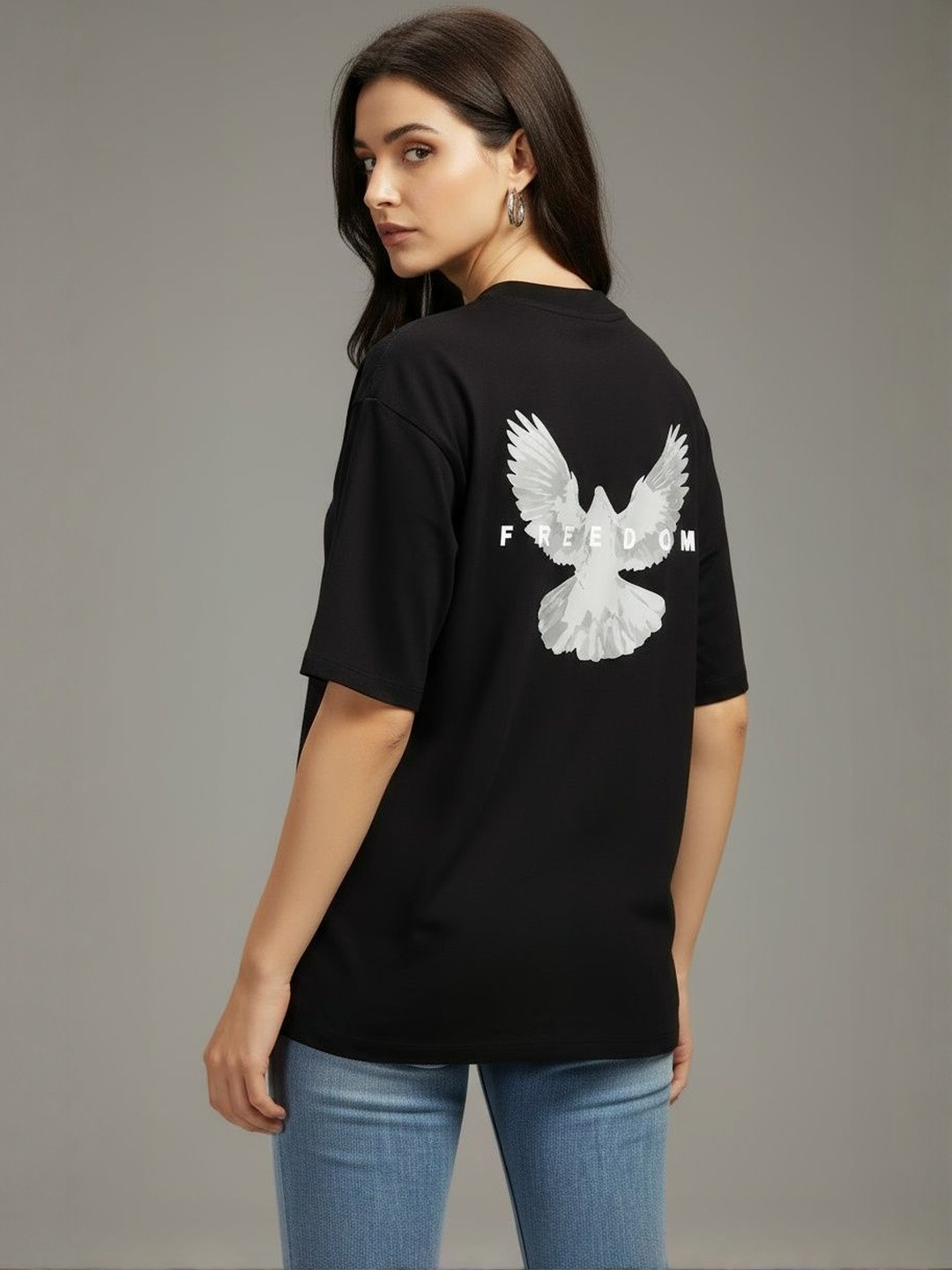 SZN Graphic Printed Round Neck Cotton T-shirt