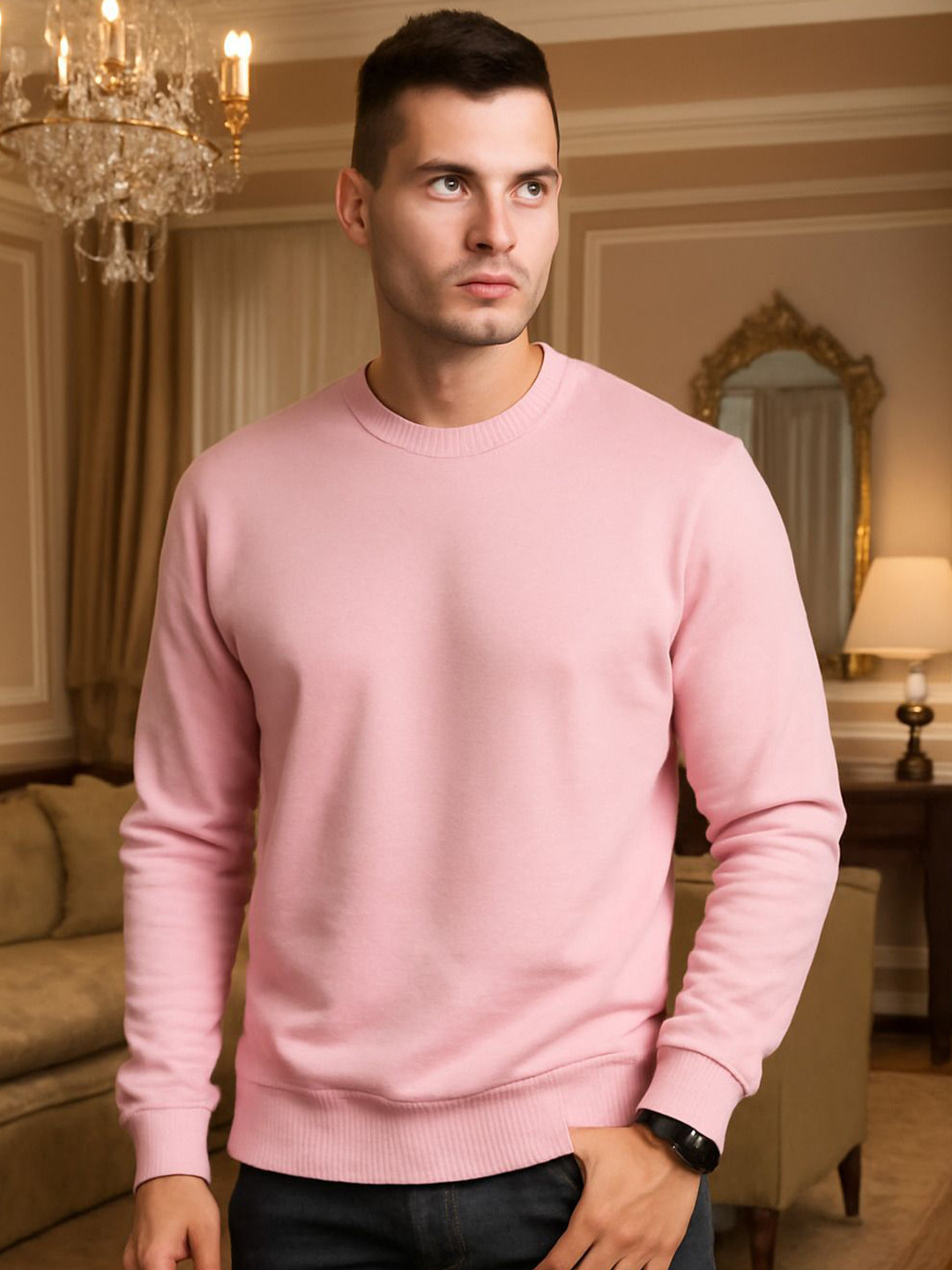 PERSONALITEE Men Pullover Sweatshirt